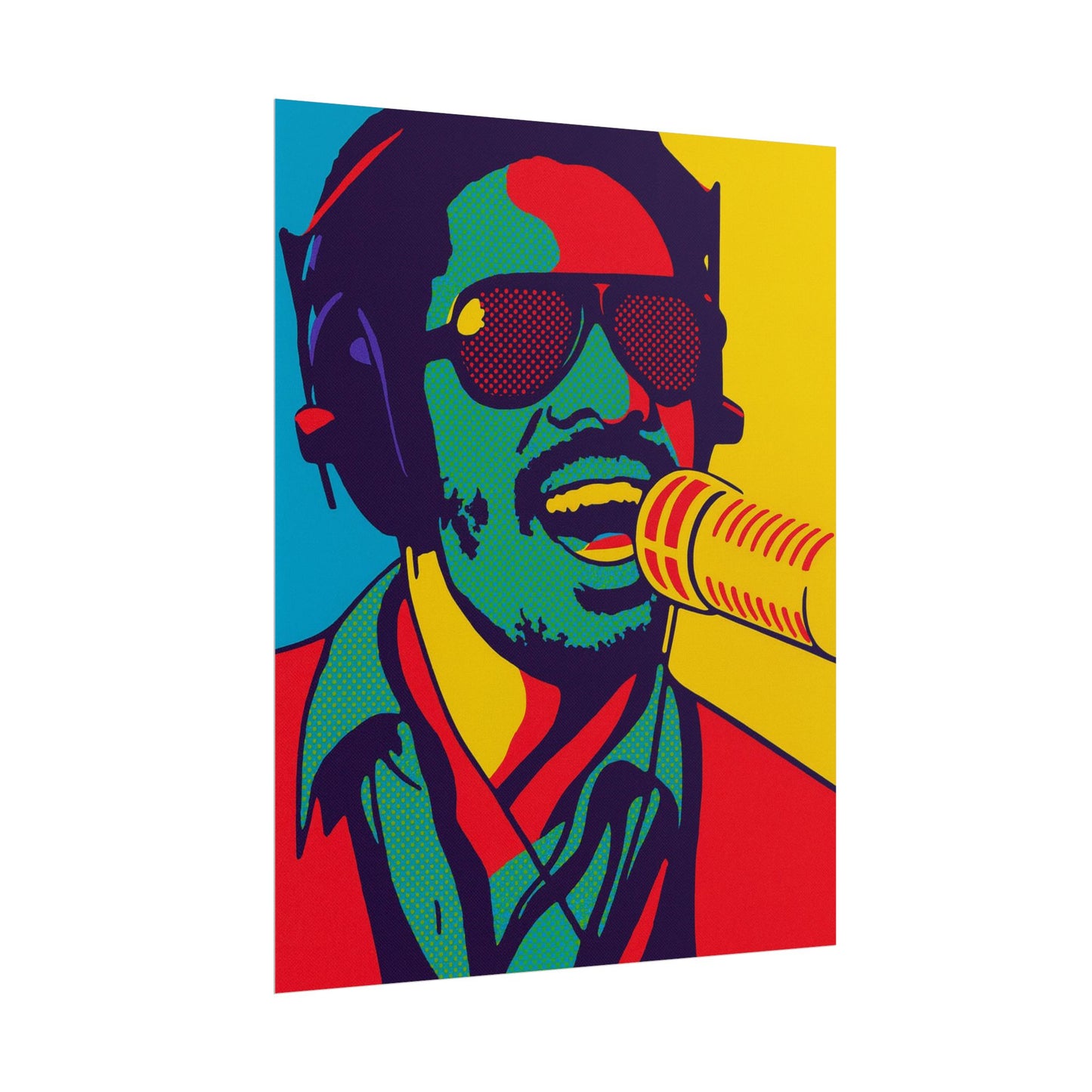 Stevie Wonder Pop Art Poster