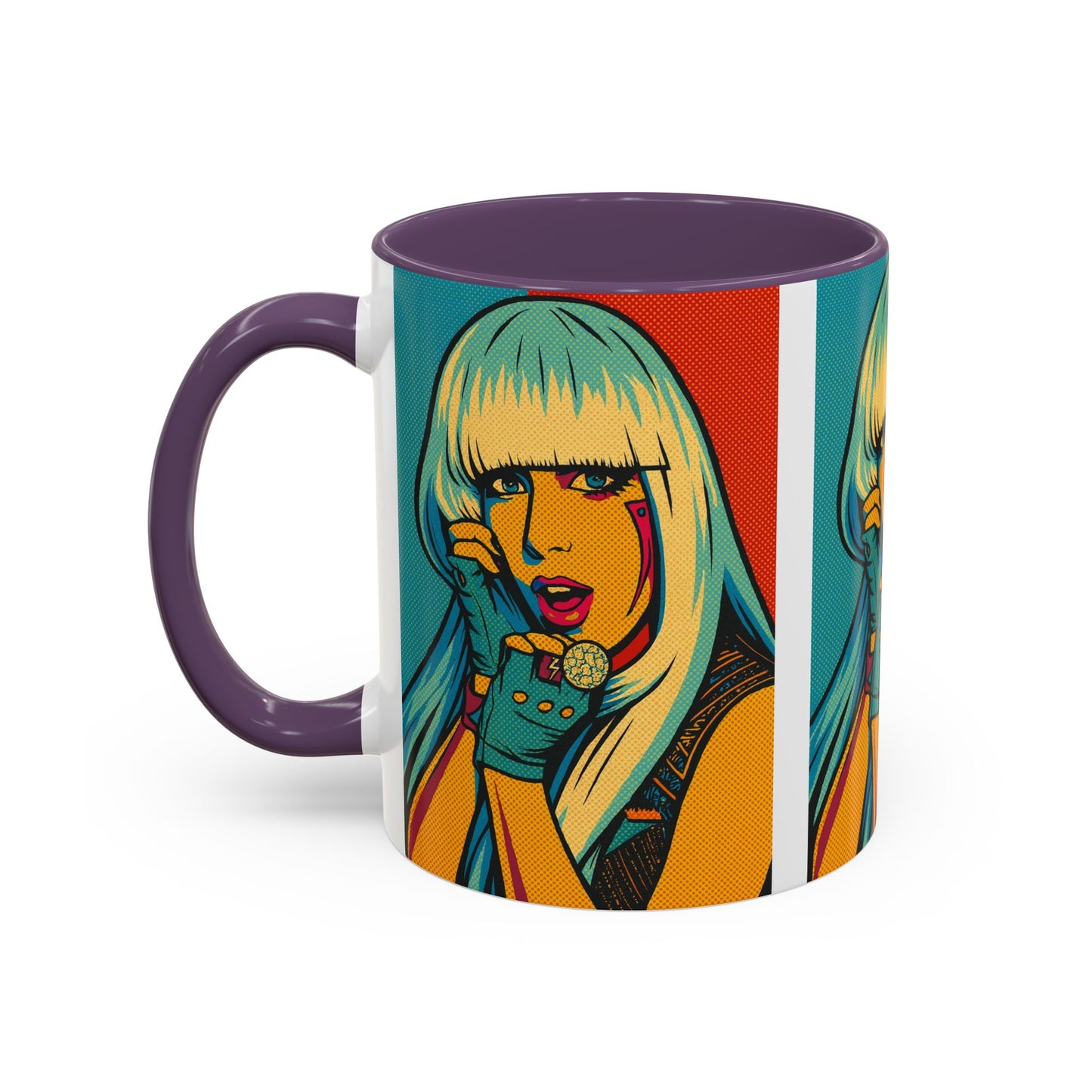 Lady G a g a Pop Art Mug