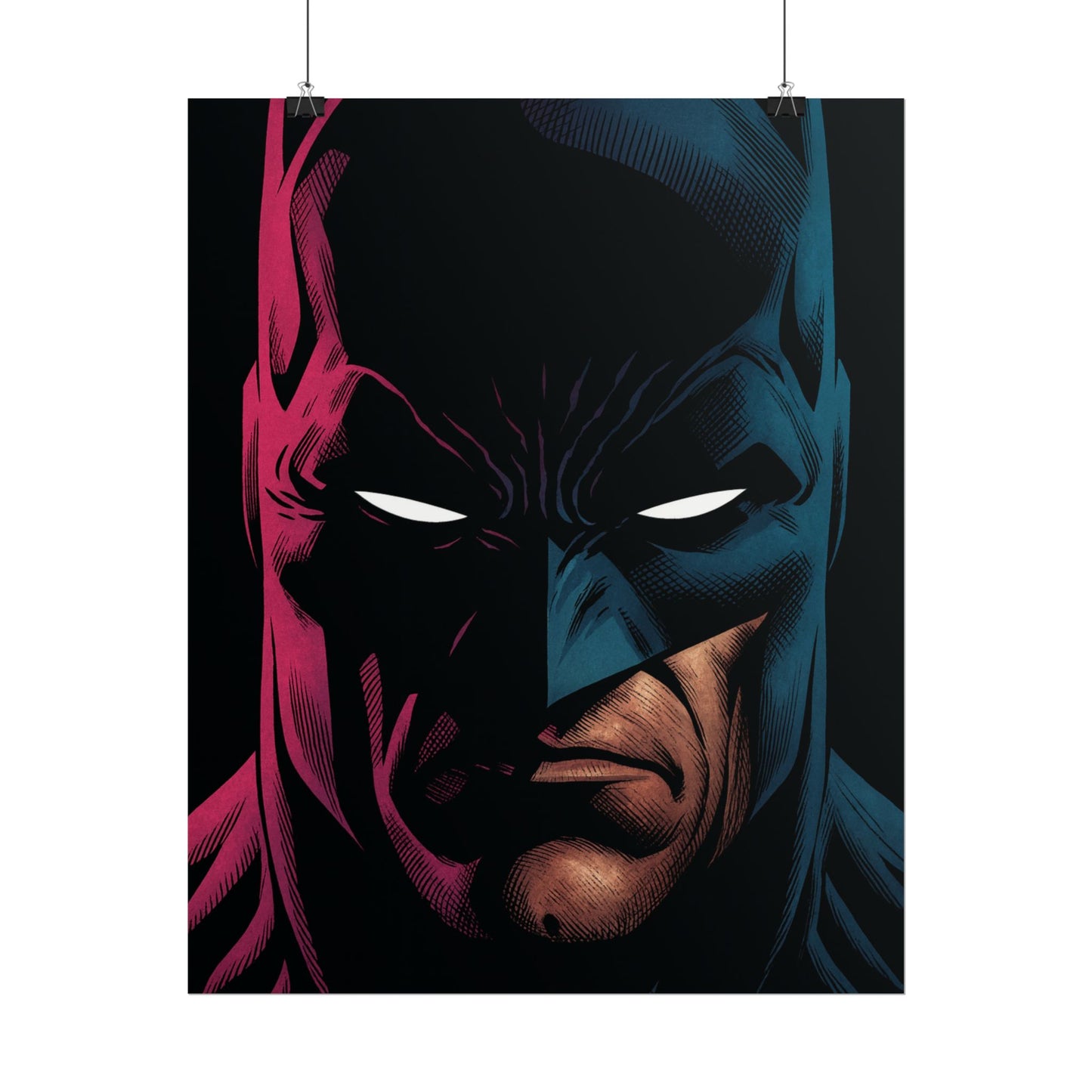 Batman Head Poster