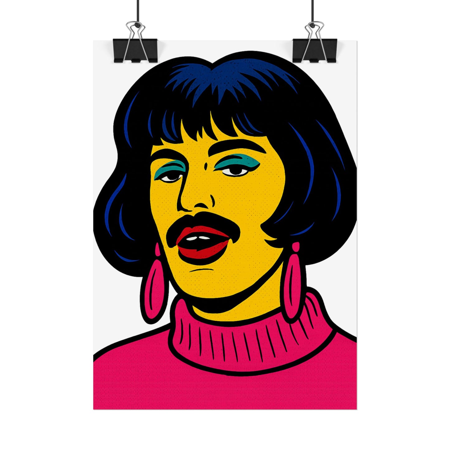 Mercury Pop Art I Want To Break Free Poster