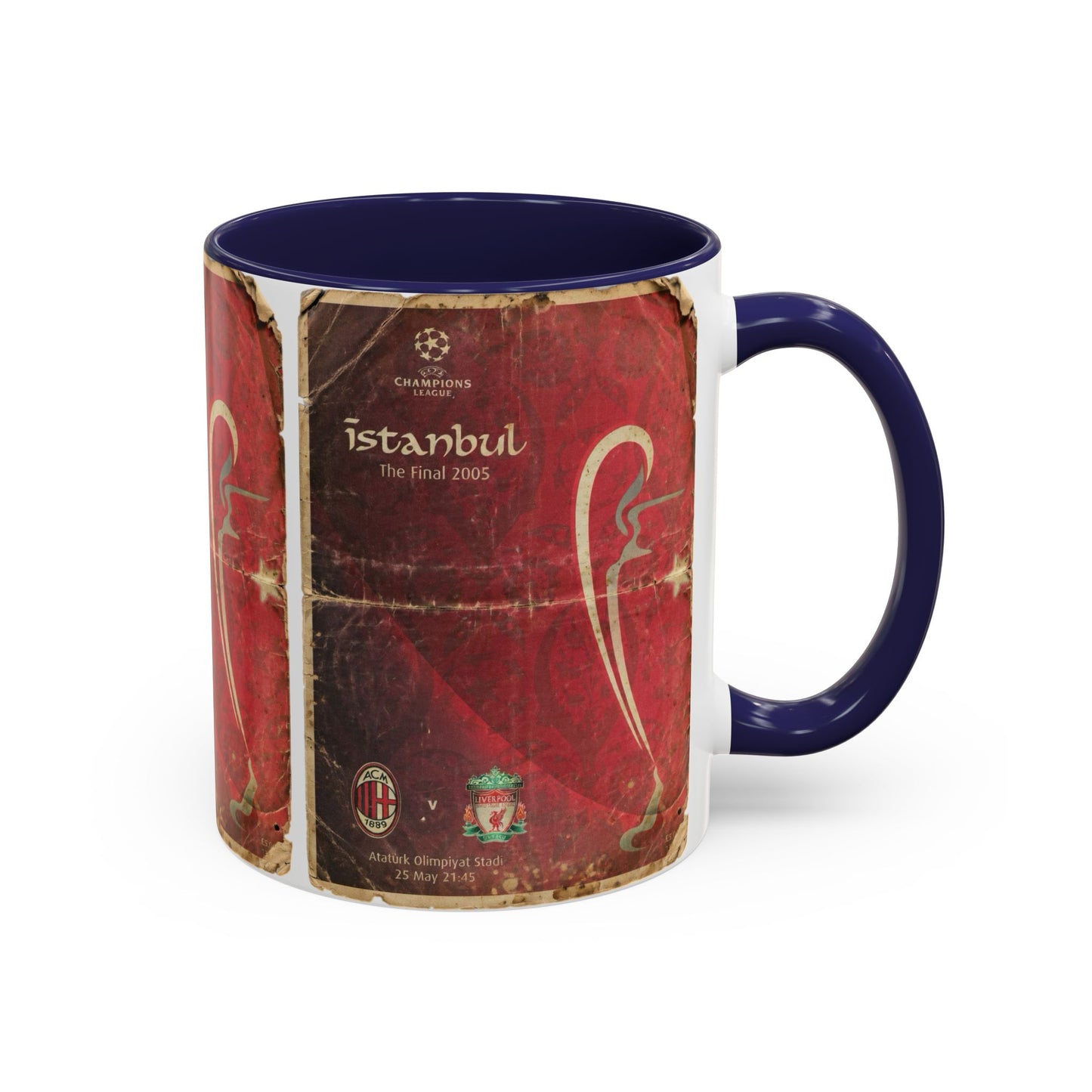 2005 UCL Final Liverpool AC Milan Poster Coffee Mug (11, 15oz)