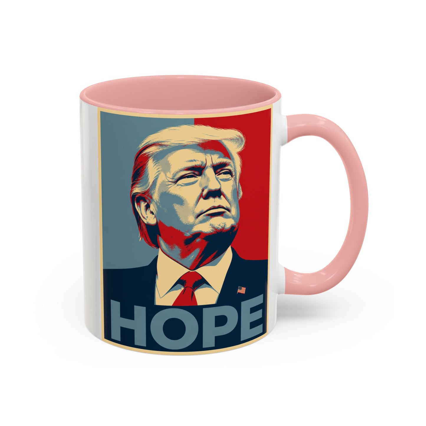 Donald Trump Hope Mug Accent Coffee Mug US Shipment (11, 15oz)