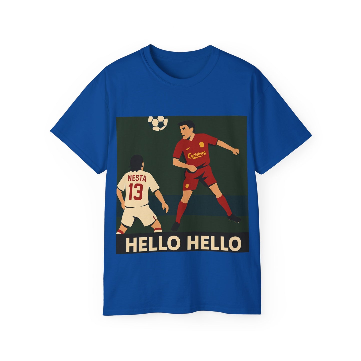 Hello Hello Steven Gerrard T-Shirt - Liverpool