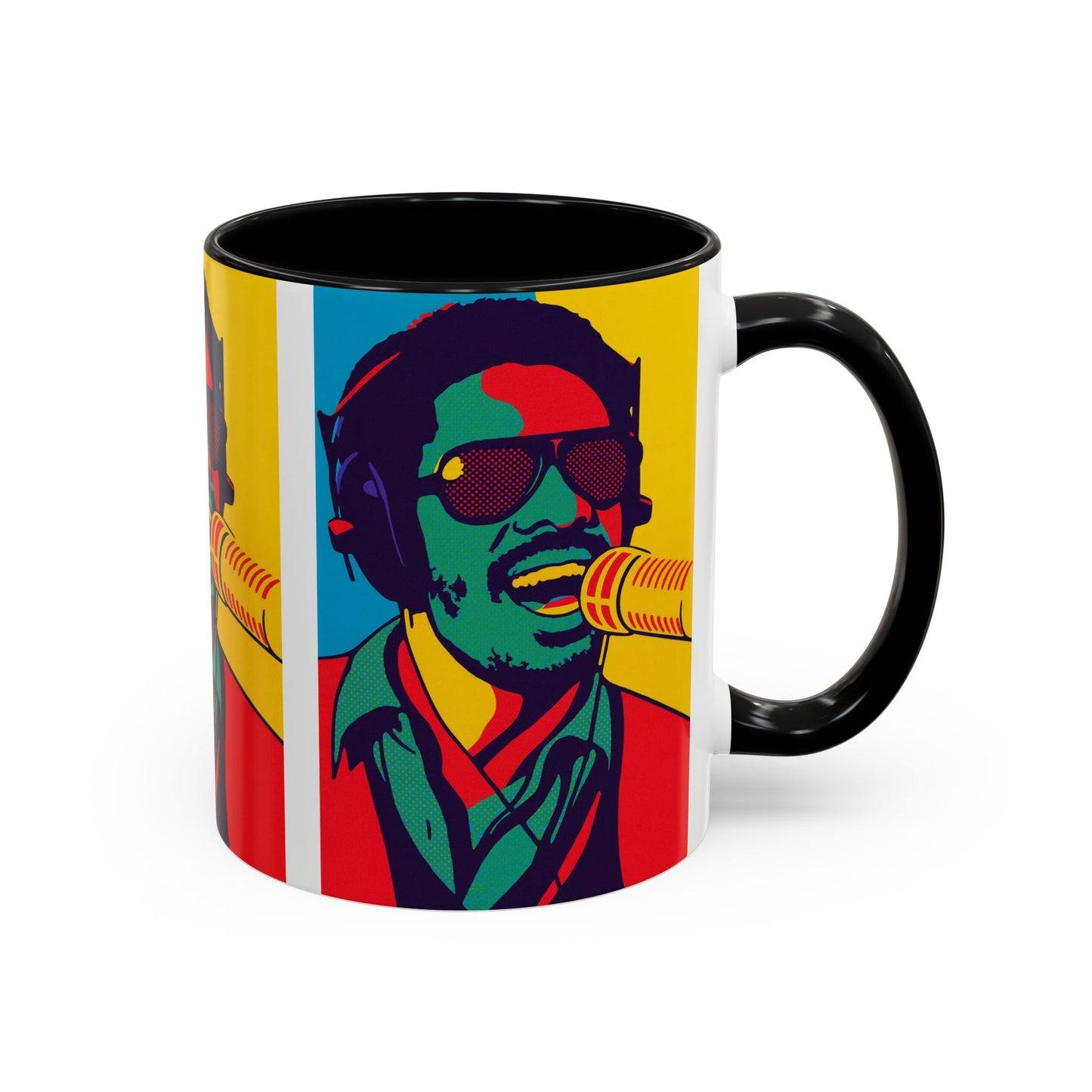 Stevie Wonder Pop Art Mug