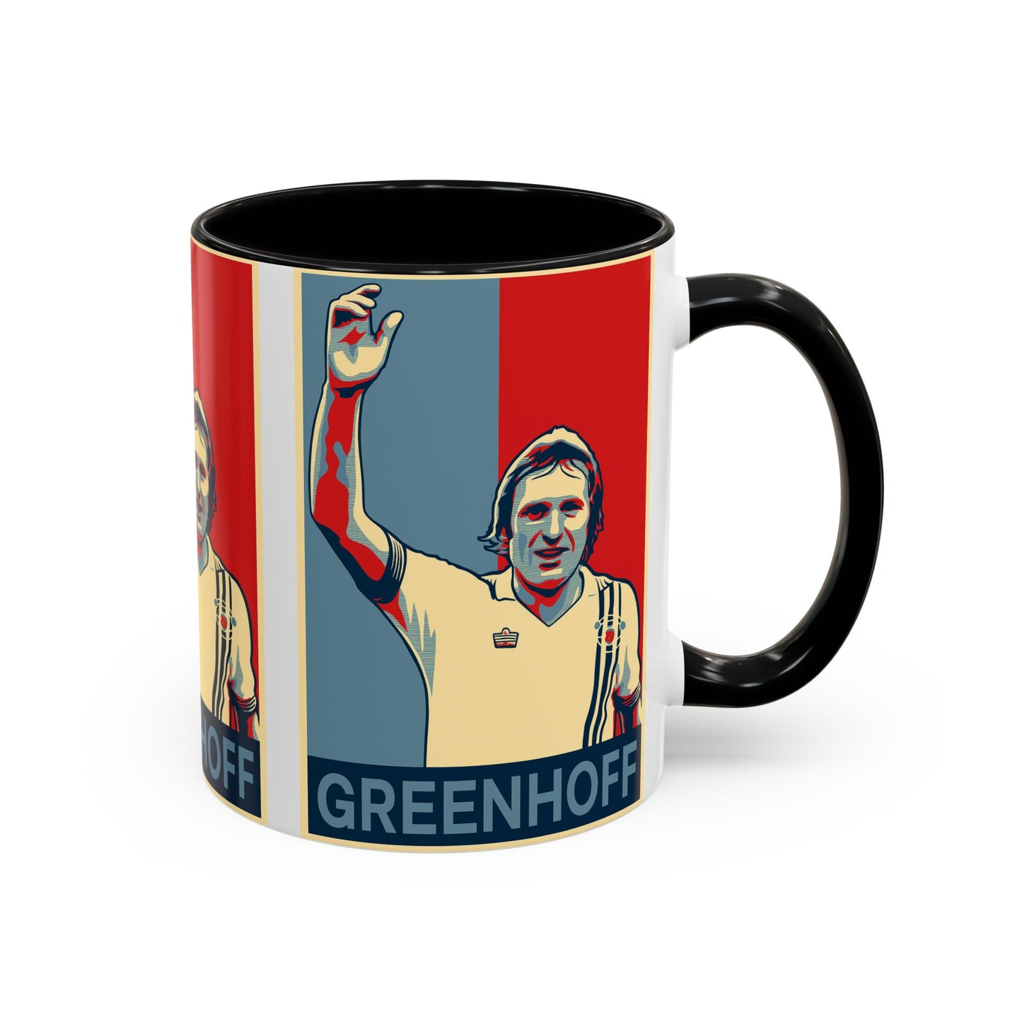Jimmy Greenhoff Hope Away Mug - Manchester United