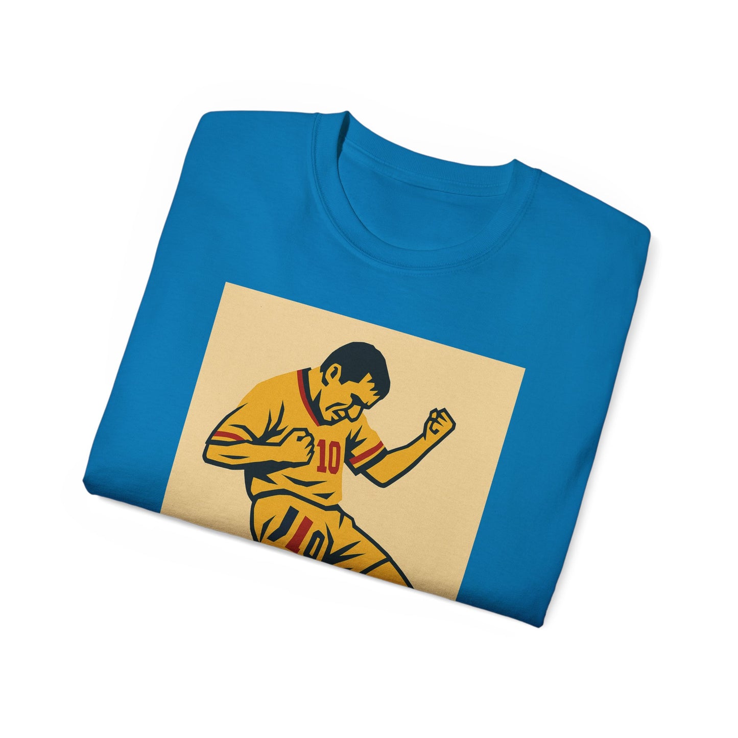 Gheorghe Hagi Propaganda Poster - Romania
