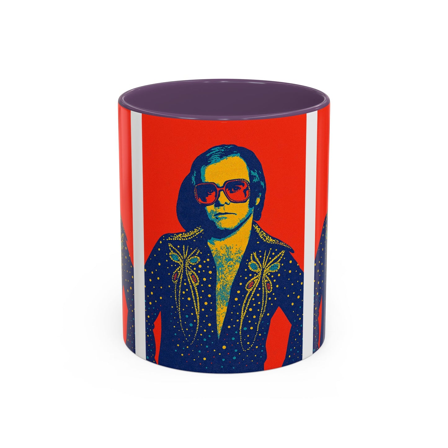 E. John Pop Art Mug