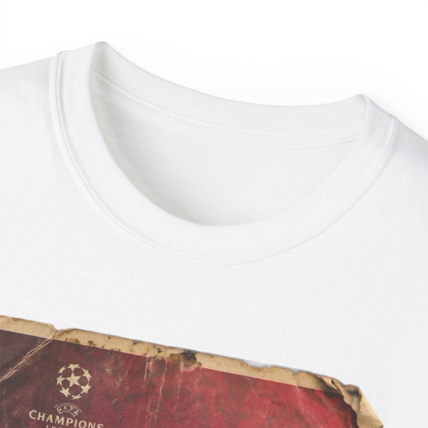 2005 UCL Final Poster Liverpool AC Milan Ultra Cotton Tee