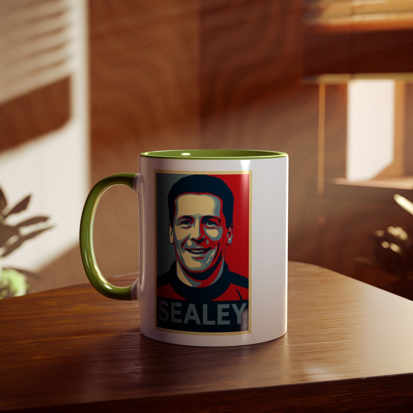 Les Sealey Hope Poster Mug - Manchester United