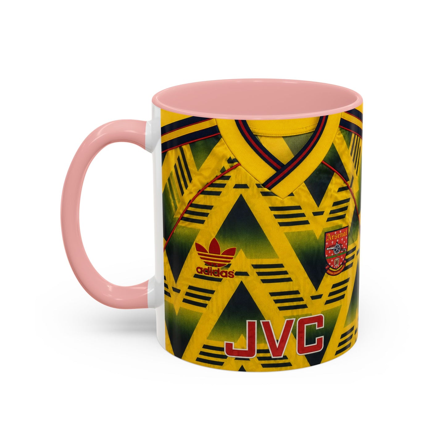 Arsenal Away Bruised Banana Shirt Accent Coffee Mug (11, 15oz)