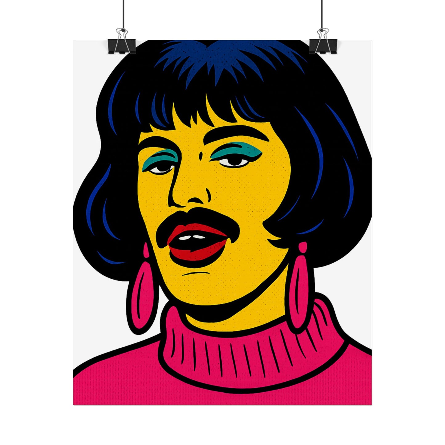 Mercury Pop Art I Want To Break Free Poster