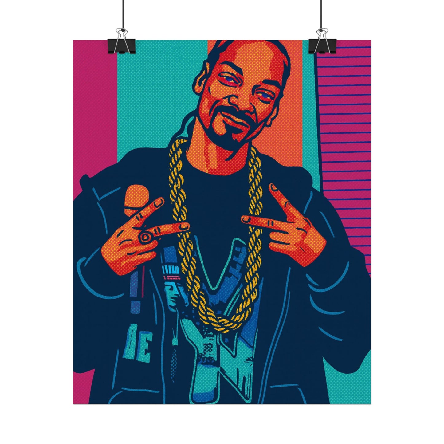 Snoop Dogg Pop Art Poster