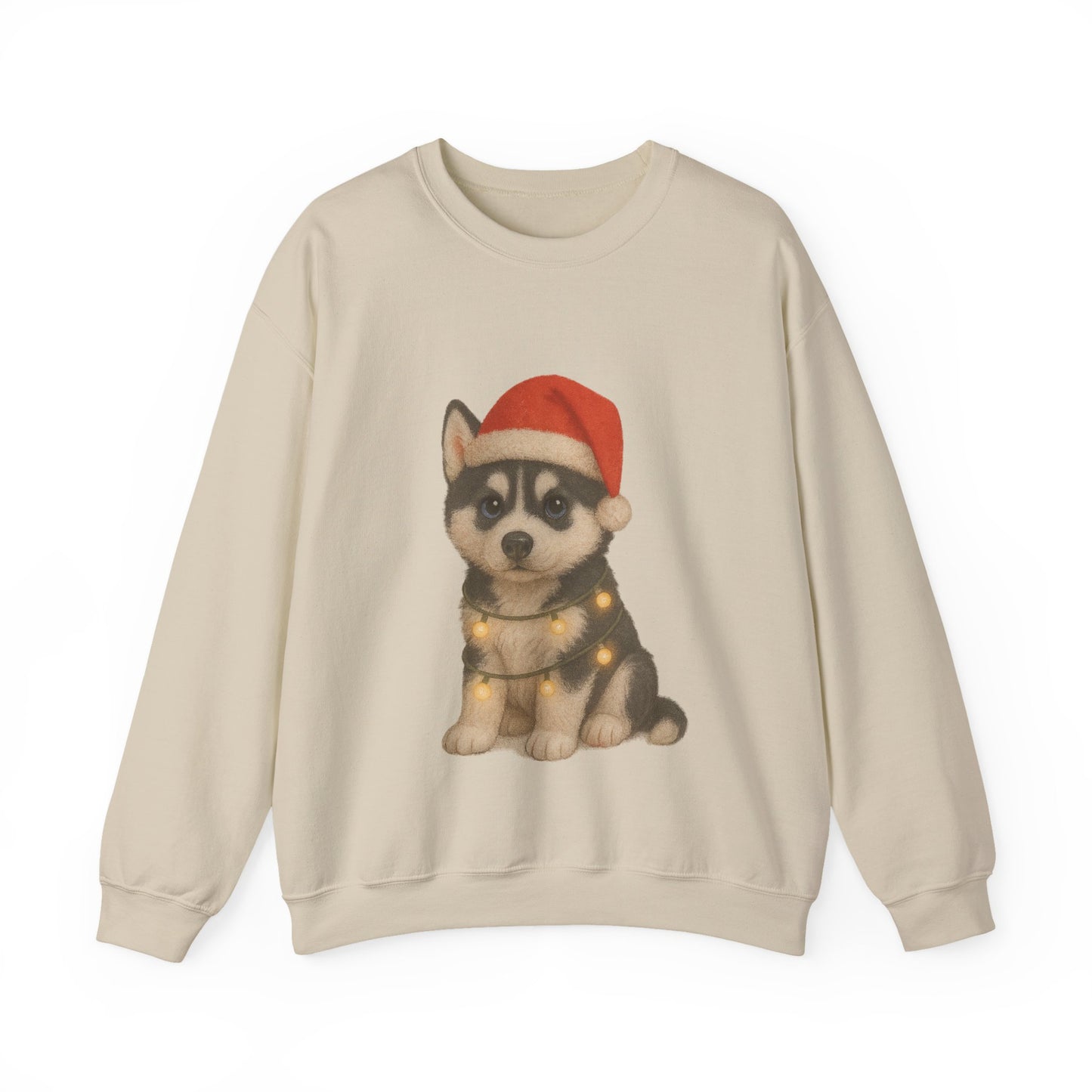 Husky Puppy Christmas Jumper
