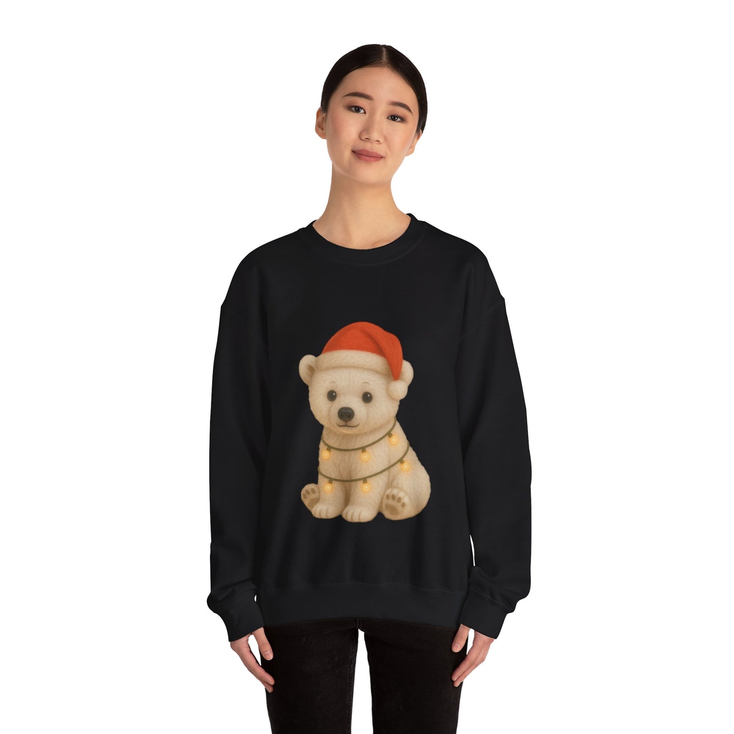 Cozy Christmas Polar Bear Sweatshirt