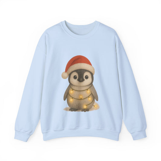Cozy Penguin Chick Christmas Jumper