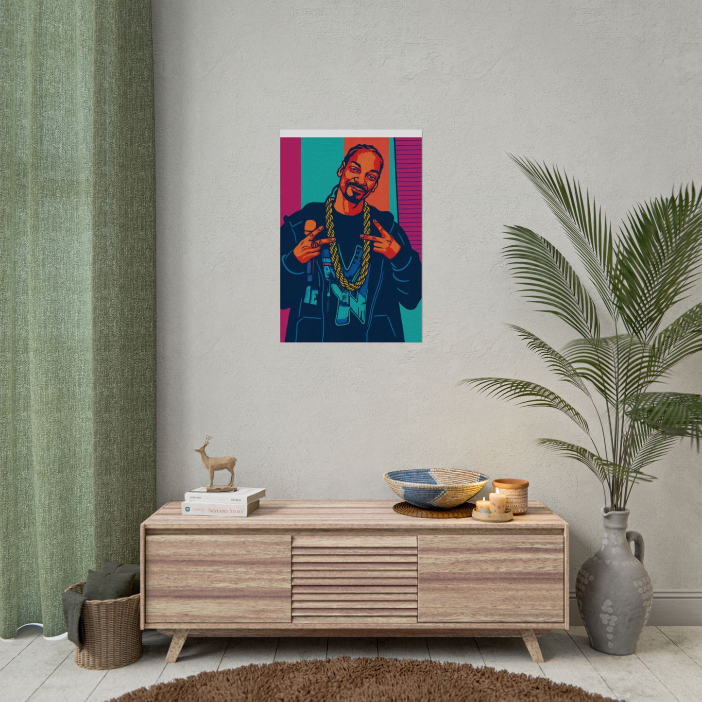 Snoop Dogg Pop Art Poster