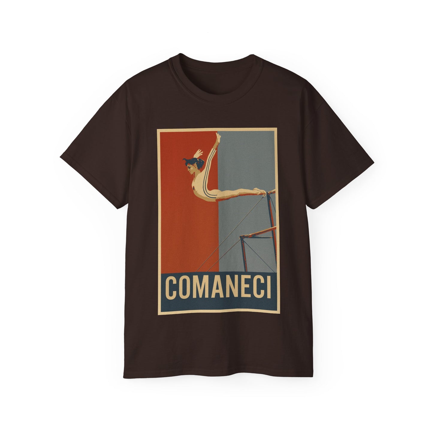 Nadia Comăneci Flying T-Shirt