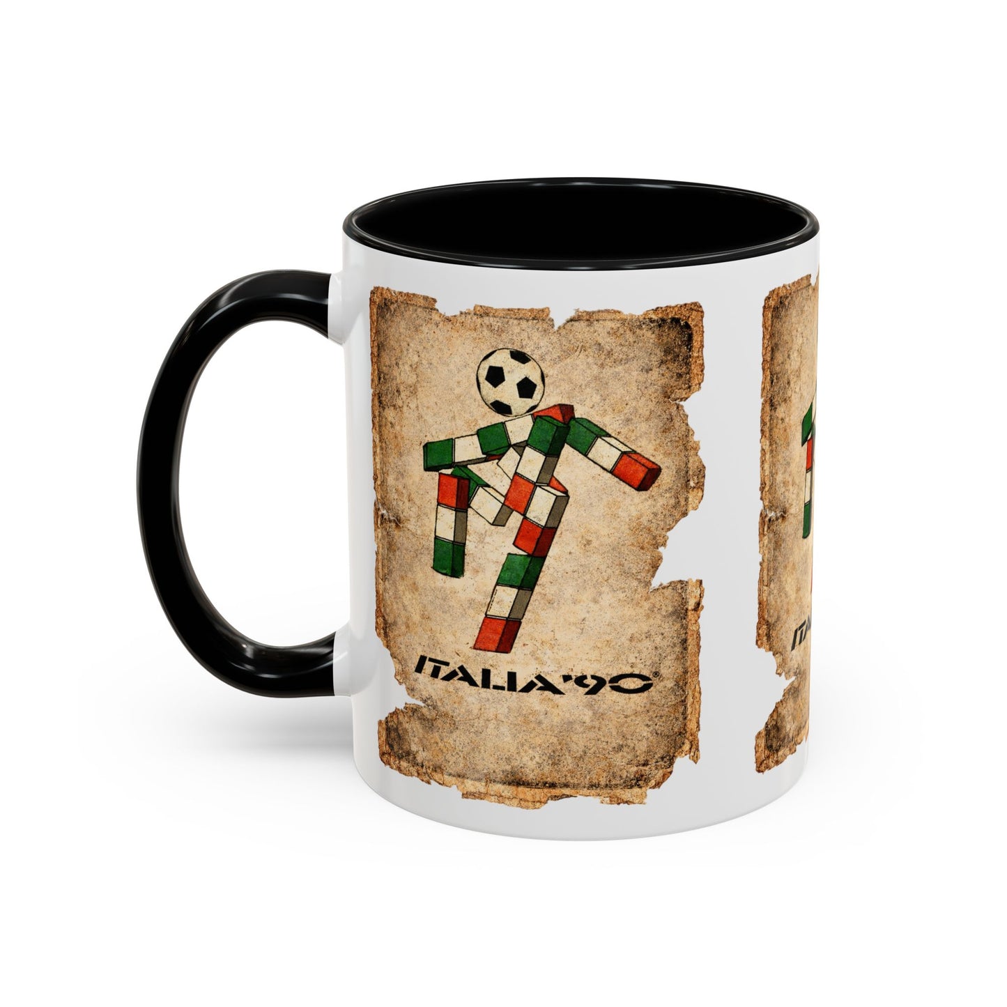 Italia 90 Ciao Mascot Poster Coffee Mug (11, 15oz)