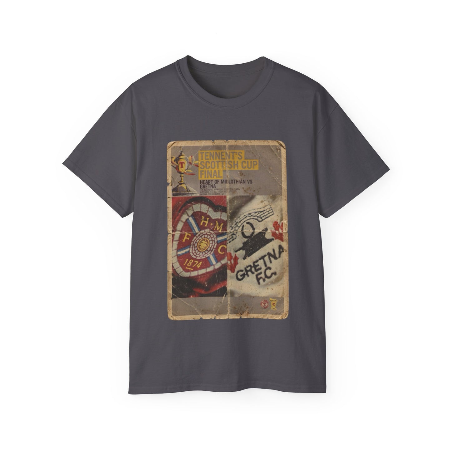 2006 Scottish Challenge Cup Final Hearts Gretna Unisex Ultra Cotton Tee