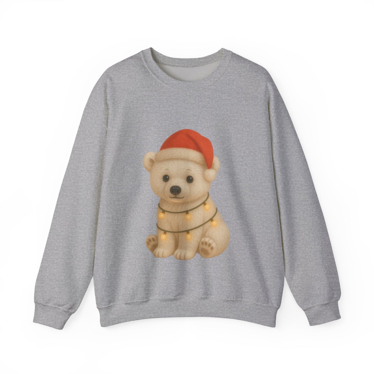 Cozy Christmas Polar Bear Sweatshirt