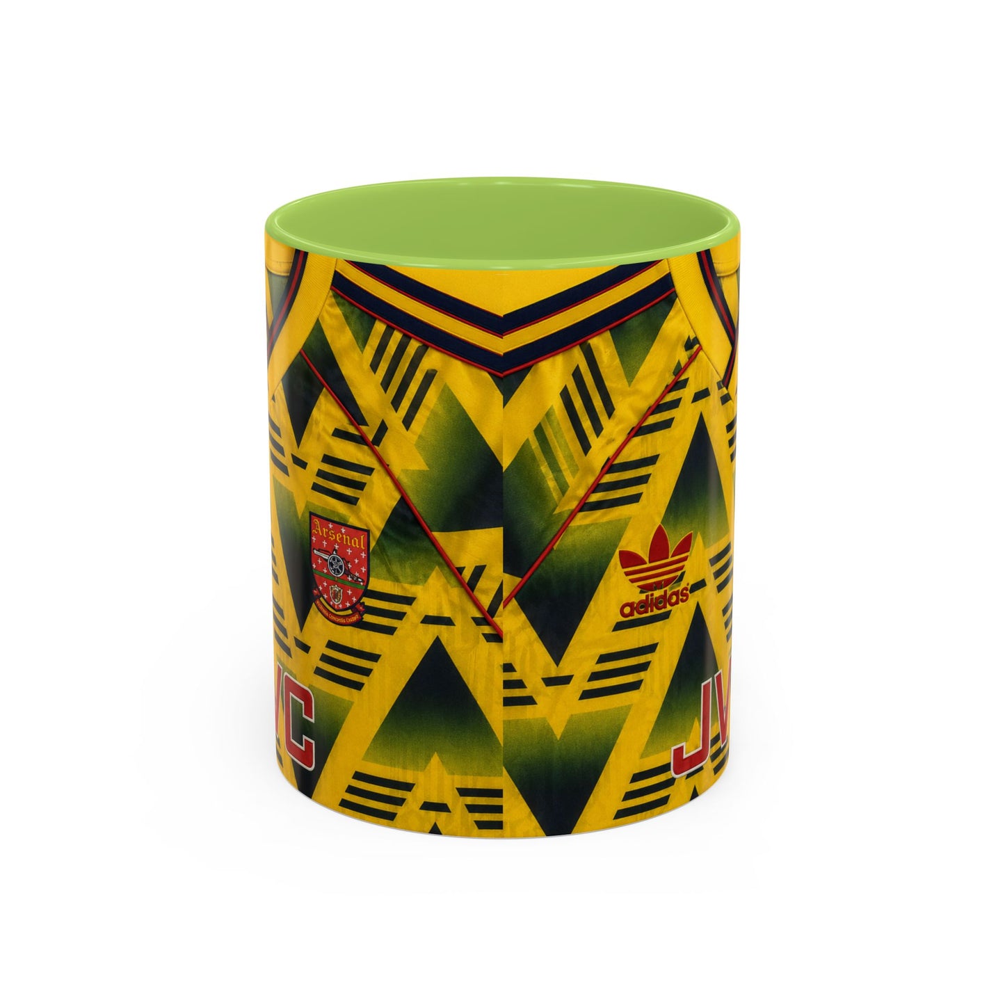 Arsenal Away Bruised Banana Shirt Accent Coffee Mug (11, 15oz)