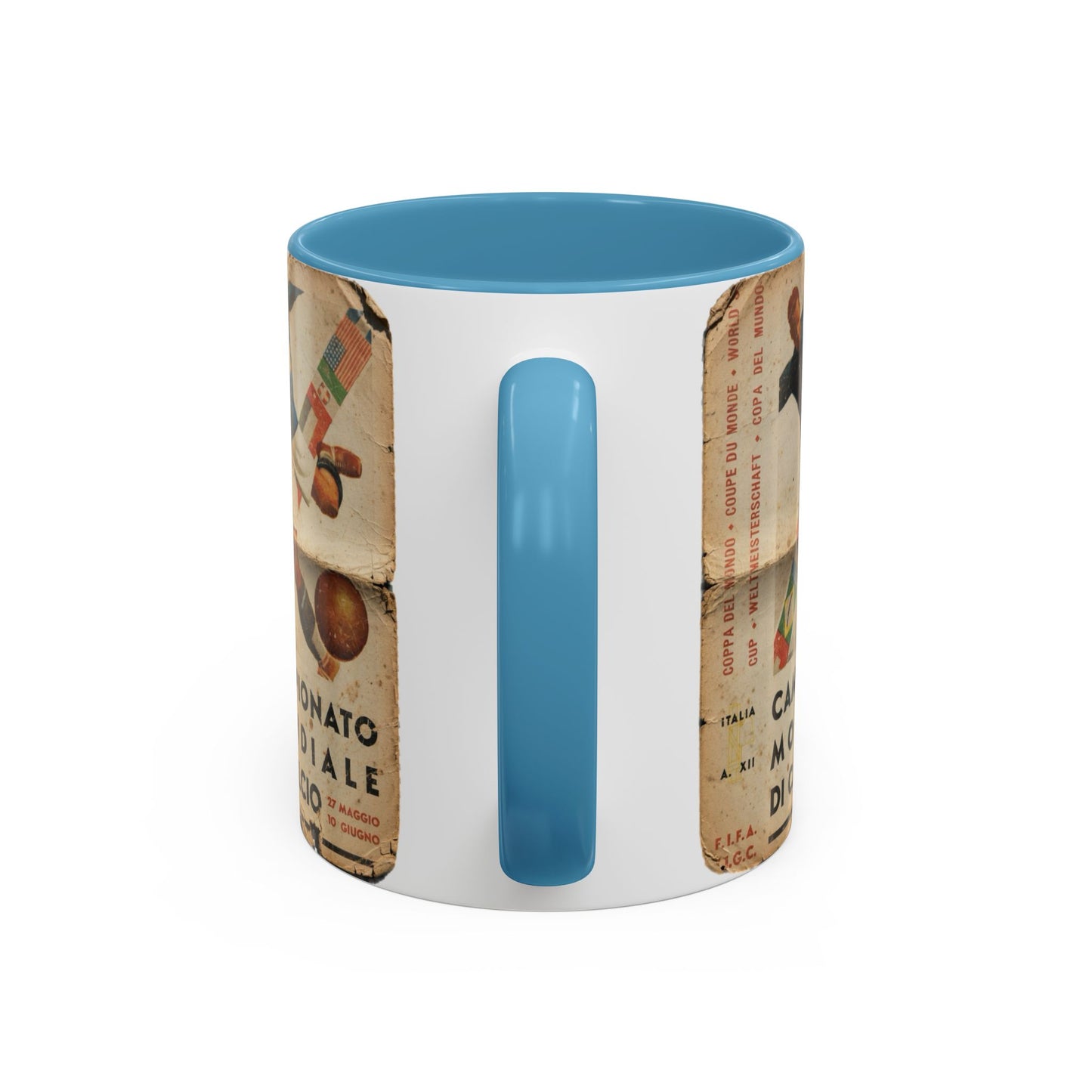Italy 1934 World Cup Poster Coffee Mug (11, 15oz)