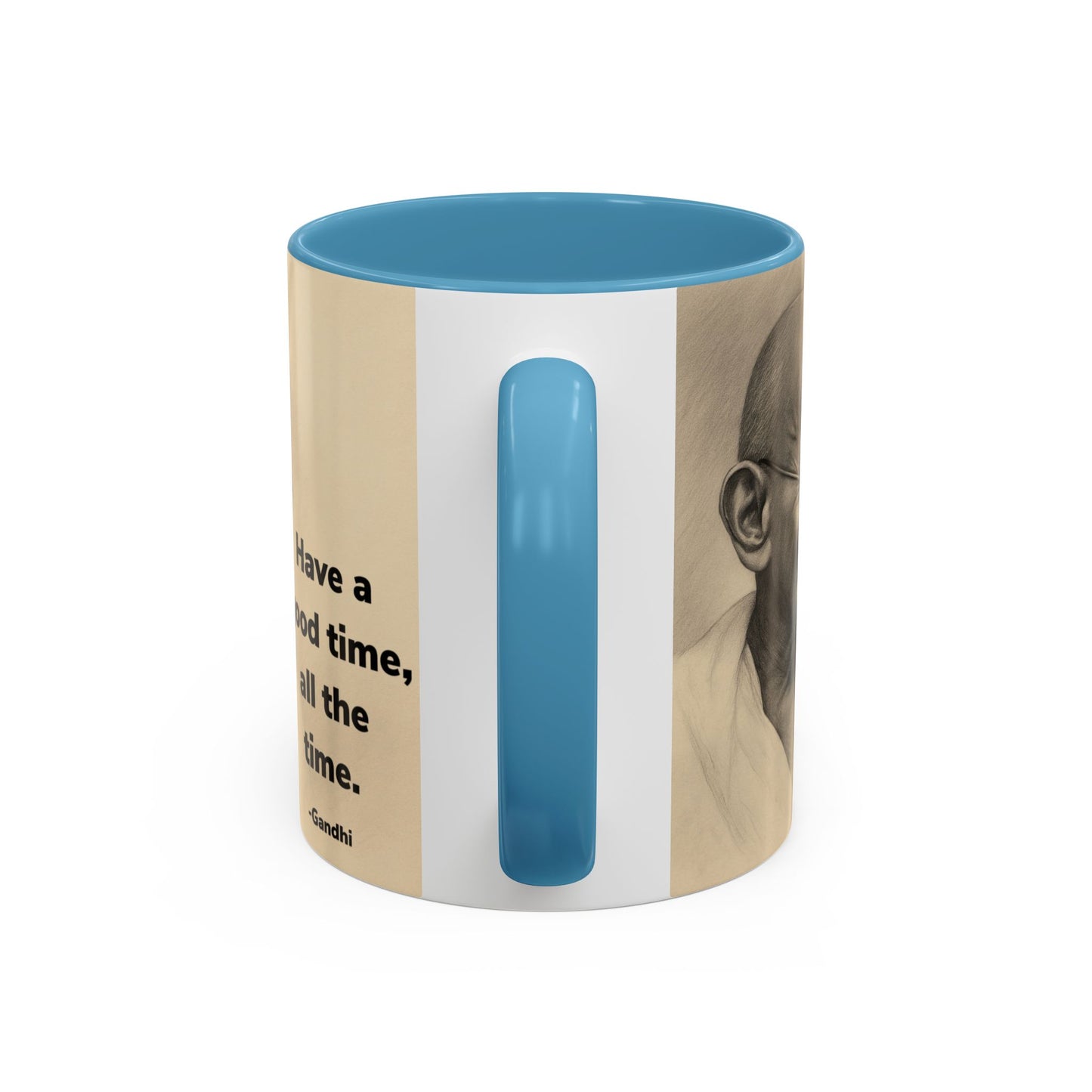 Inspirational Gandhi Quote Mug