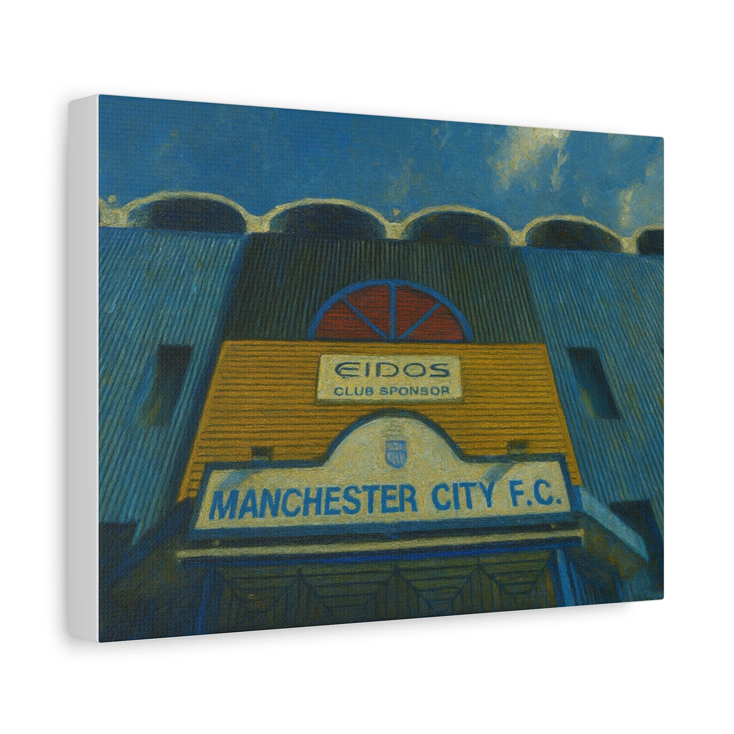 Manchester City F.C. Maine Road Matte Canvas Wall Art