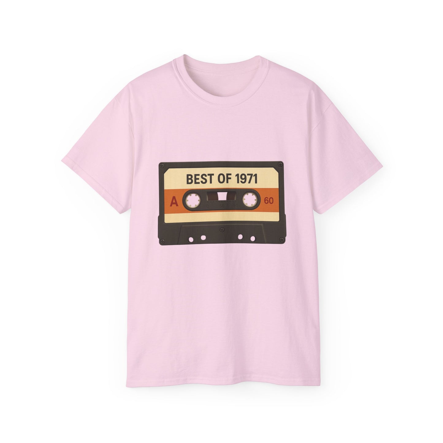 Retro Cassette Tape Best of 1971 T-Shirt
