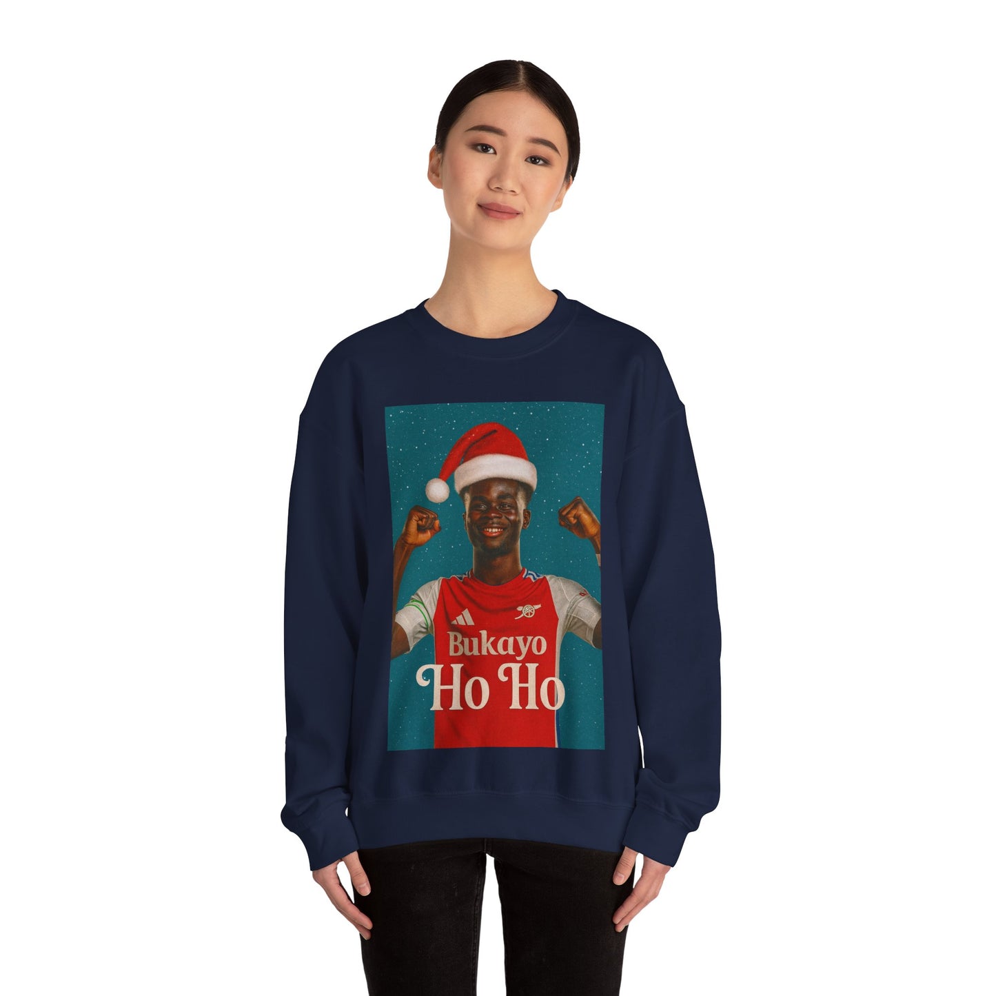 Bukayo Saka Arsenal Christmas Jumper