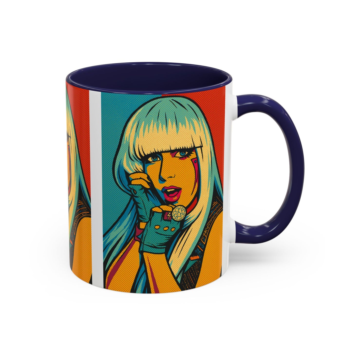 Lady G a g a Pop Art Mug