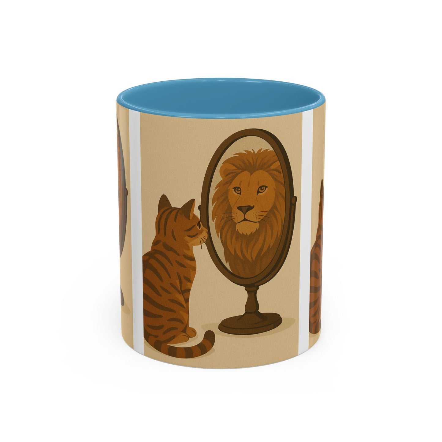 Cat and Lion Mug