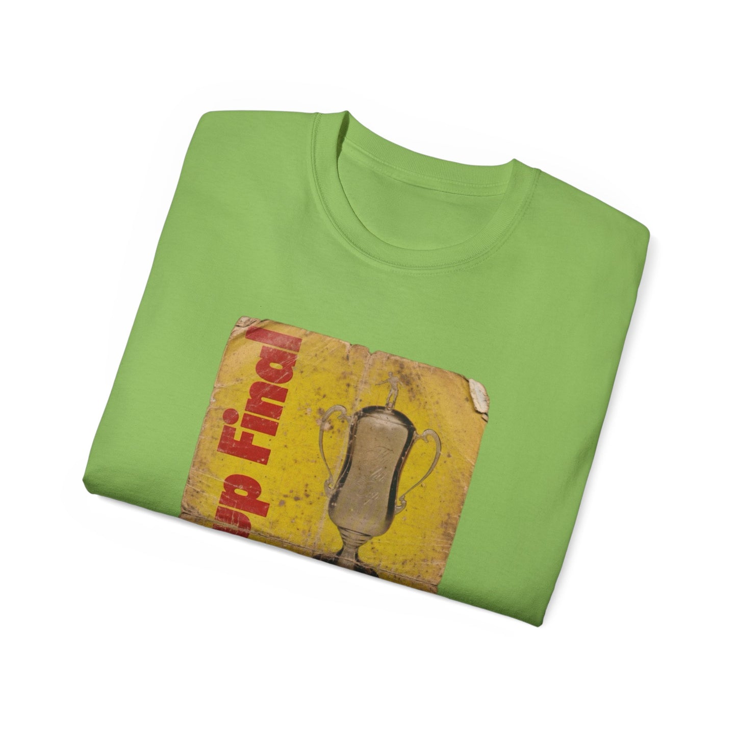 1985 Milk Cup Final Norwich City Sunderland Programme Poster Unisex Ultra Cotton Tee