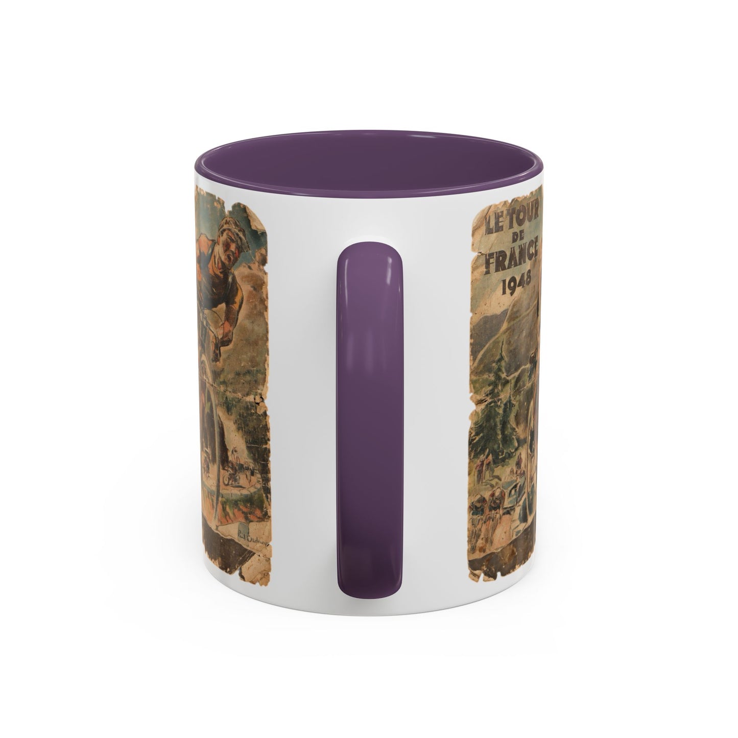 Tour De France 1948 Poster Coffee Mug (11, 15oz)
