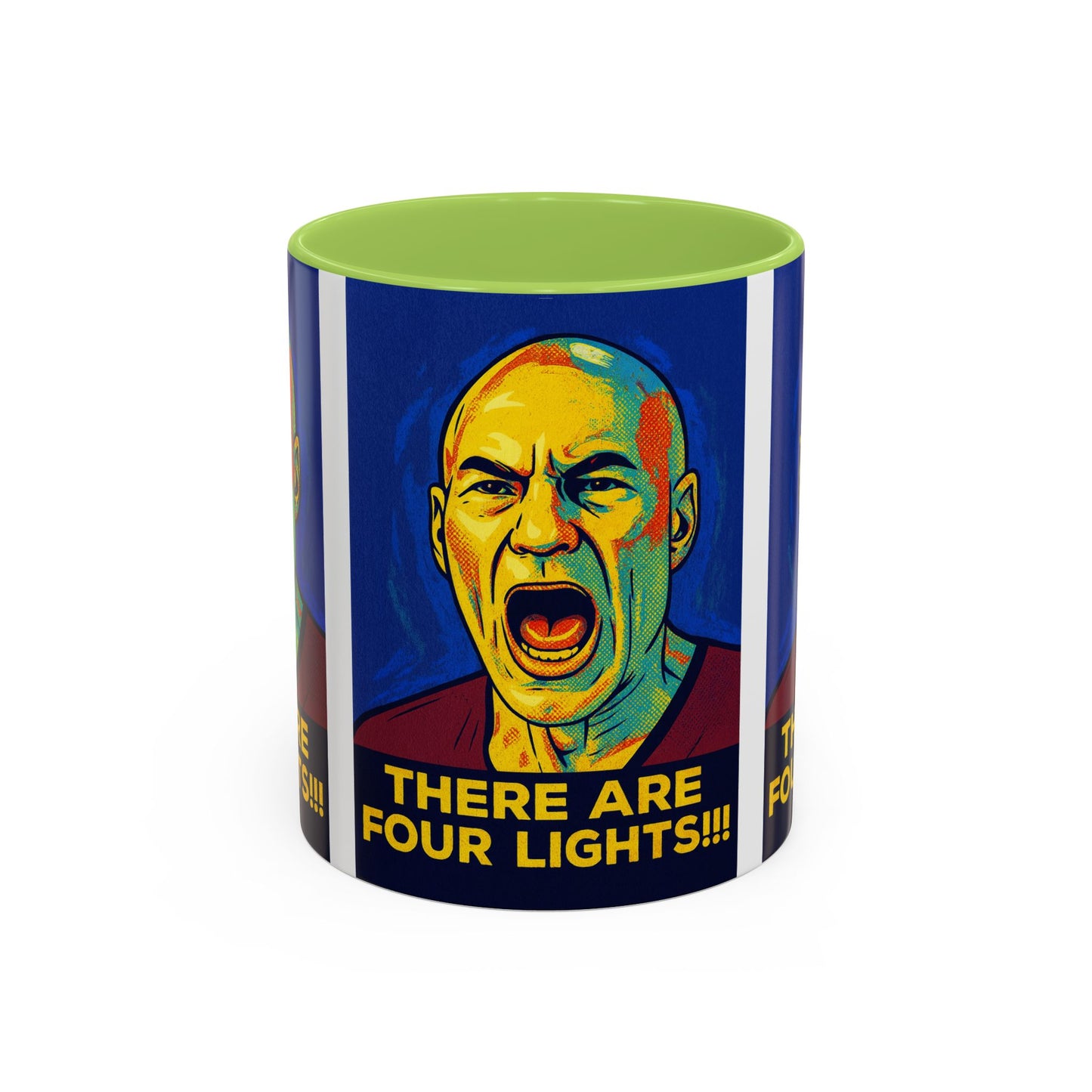 Star Trek Captain Picard Four Lights Mug