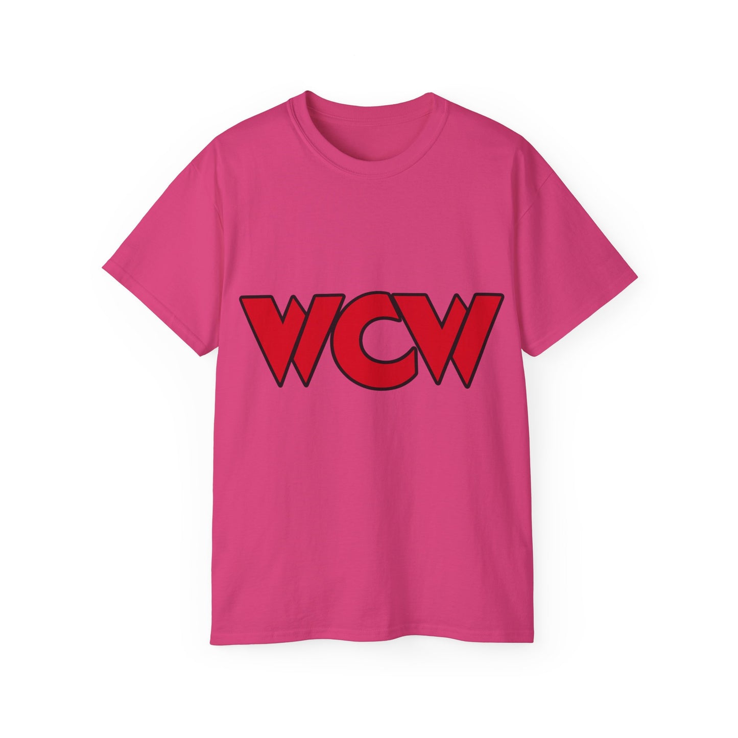 WCW Logo Red Unisex Ultra Cotton Tee