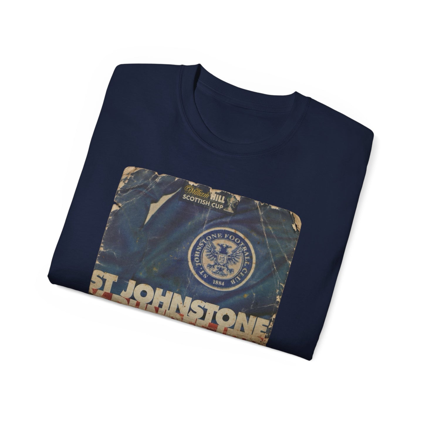 2014 Scottish Challenge Cup Final Dundee United St Johnstone Programme Poster Unisex Ultra Cotton Tee