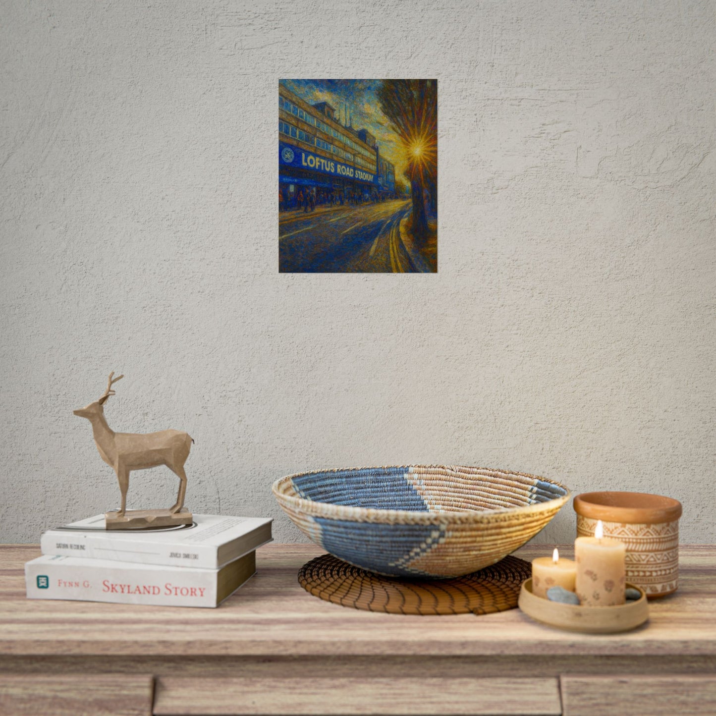 Queens Park Rangers Loftus Road Stadium Rolled Poster