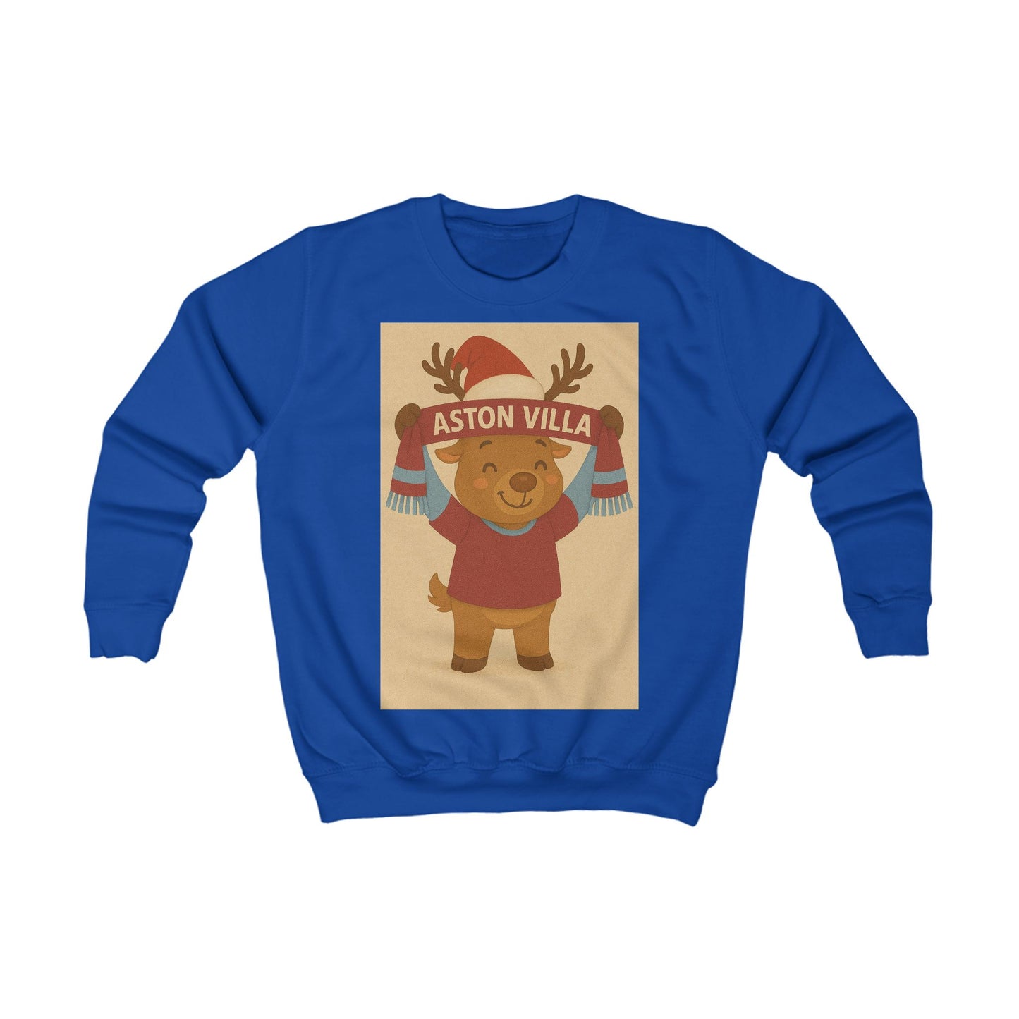 Children’s Aston Villa Reindeer Christmas Jumper