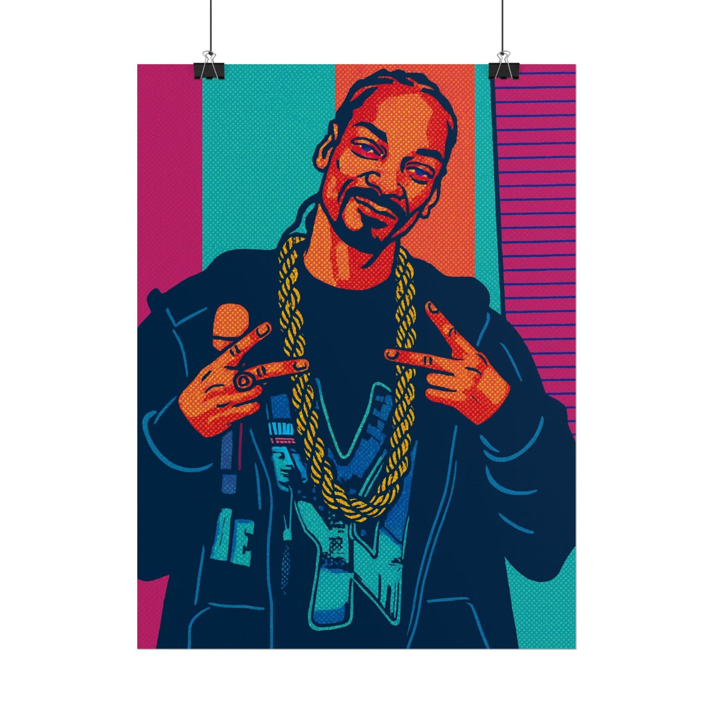 Snoop Dogg Pop Art Poster