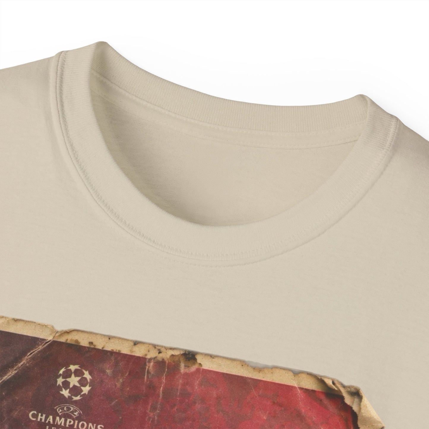 2005 UCL Final Poster Liverpool AC Milan Ultra Cotton Tee