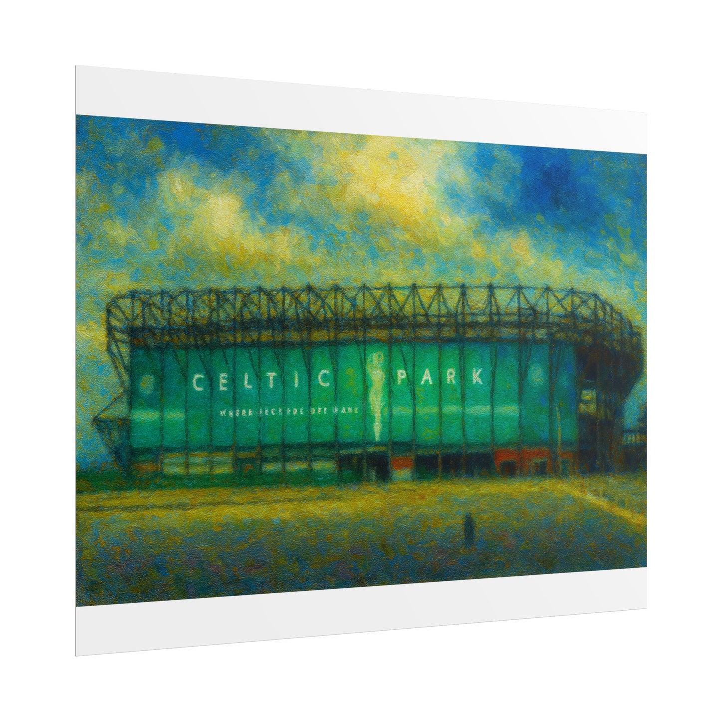 Celtic FC Celtic Park Art Print Poster