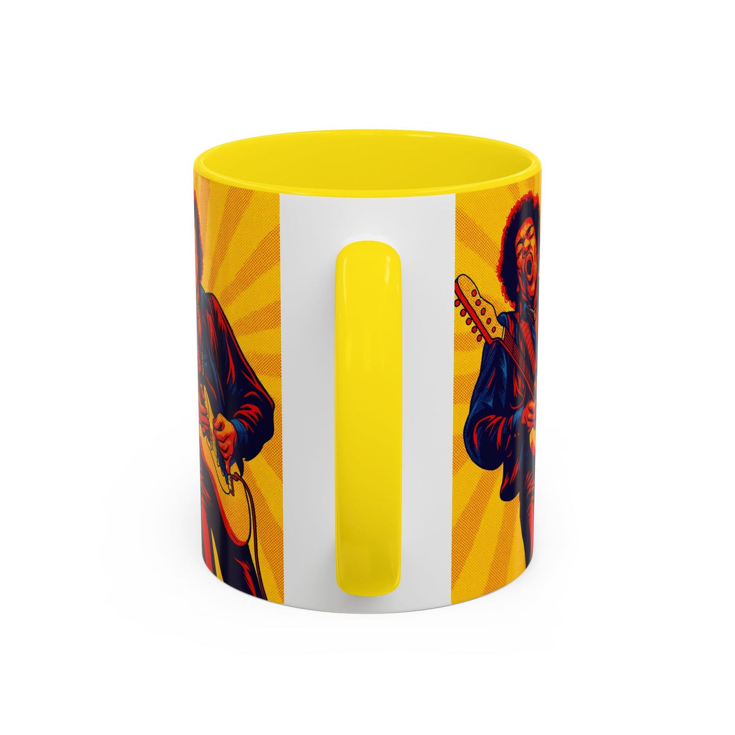 Jimi Hendrix Guitar Pop Art Mug