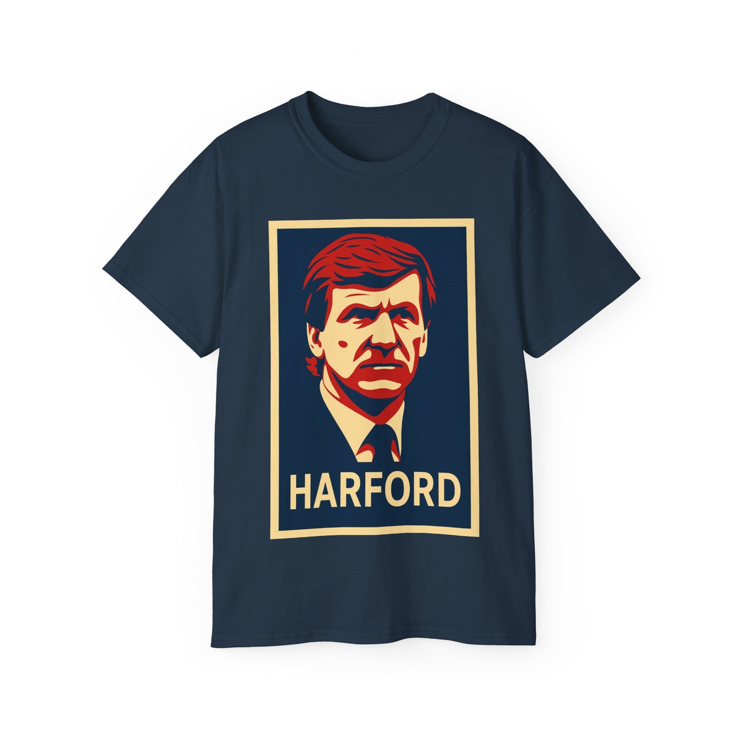 Ray Harford Hope Poster T-Shirt - Luton Town