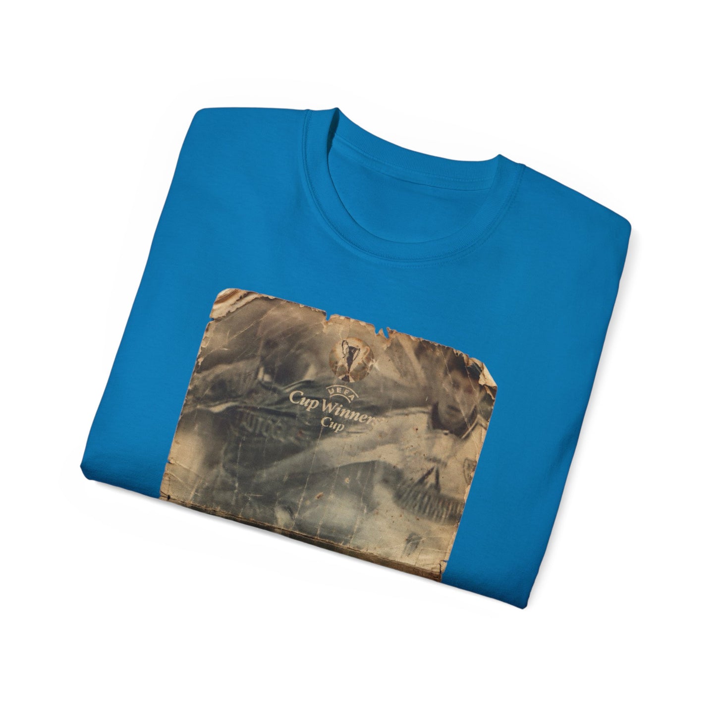 1998 European Cup Winners Cup Final Chelsea Stuttgart Poster Unisex Ultra Cotton Tee