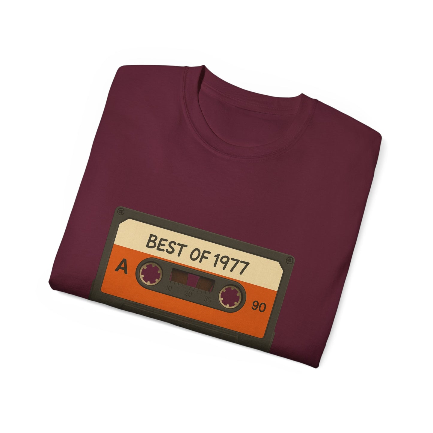 Retro Cassette Tape Best of 1977 T-Shirt