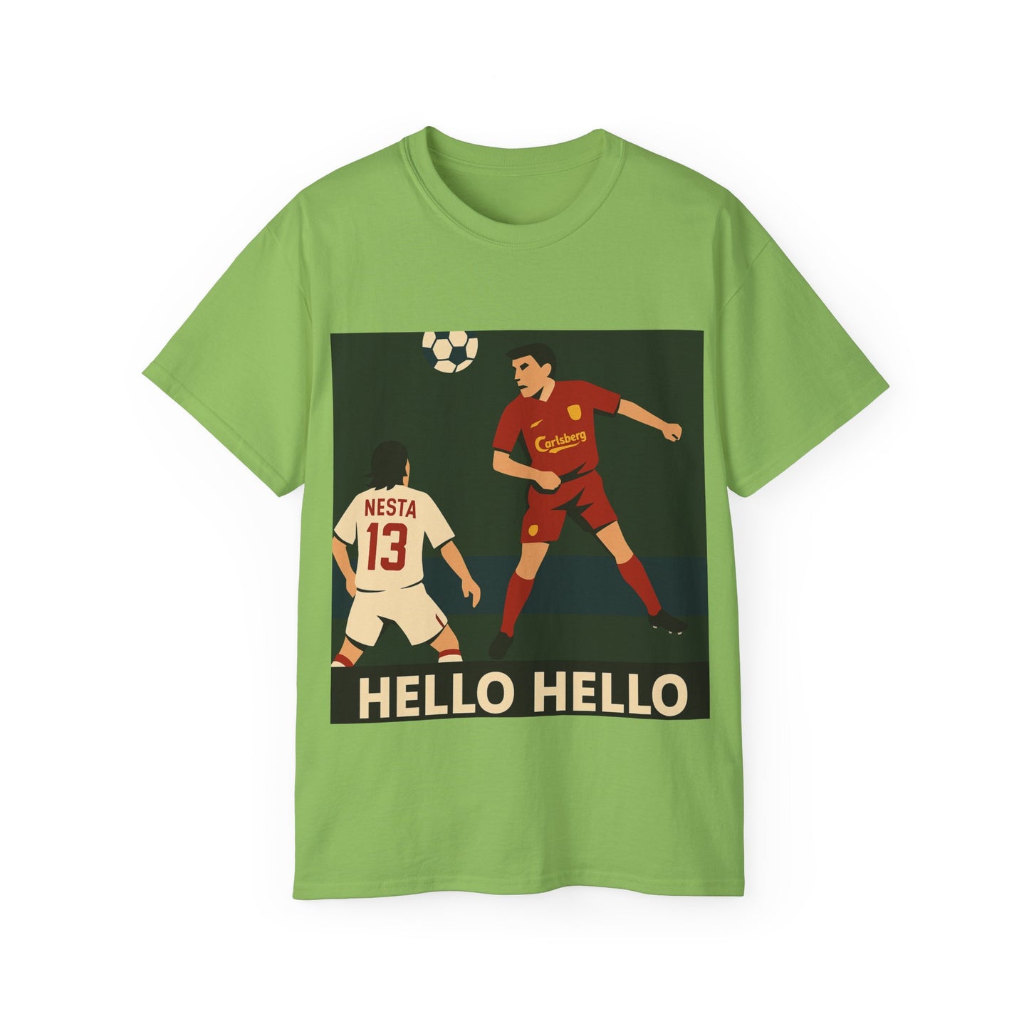 Hello Hello Steven Gerrard T-Shirt - Liverpool