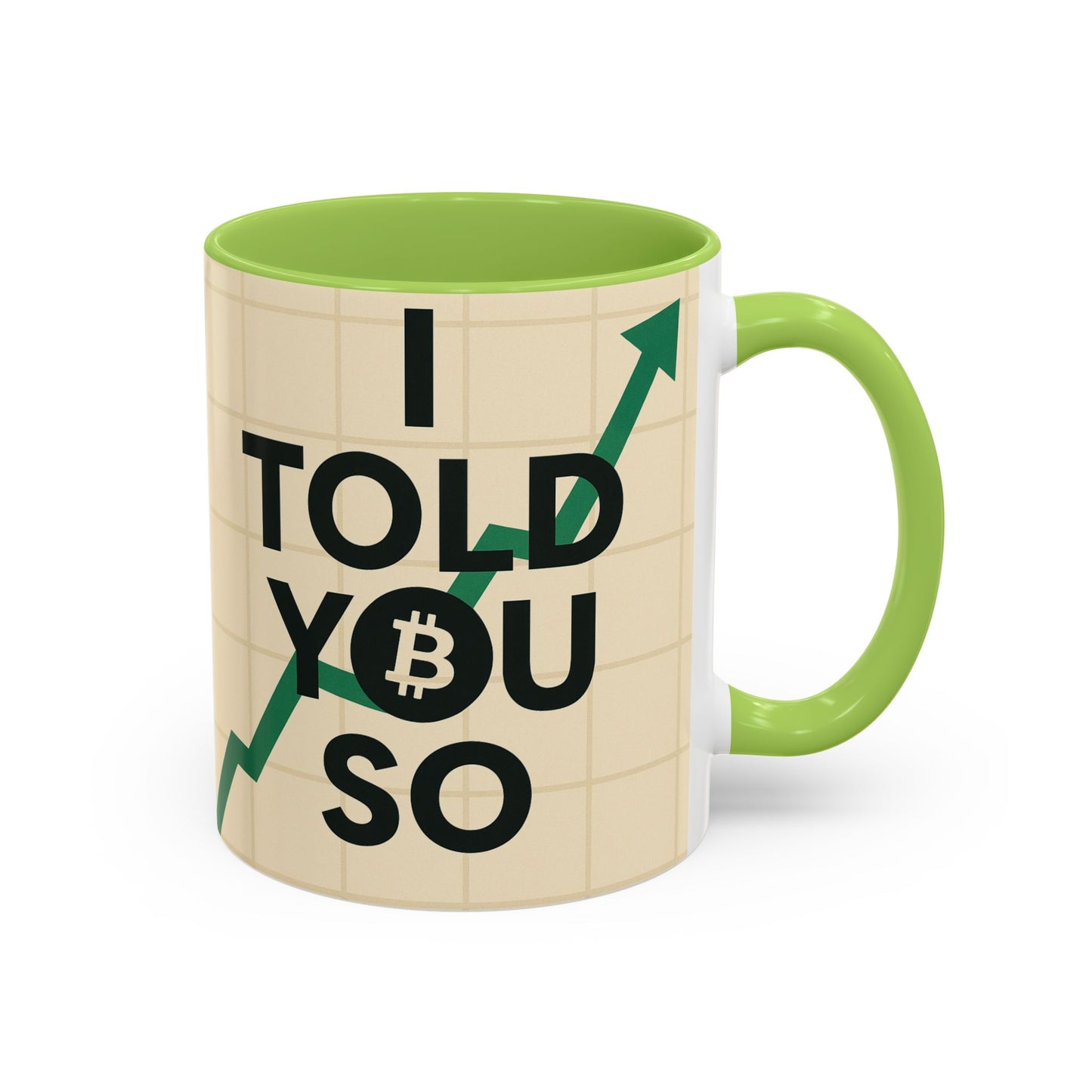 I Told You So Bitcoin Mug