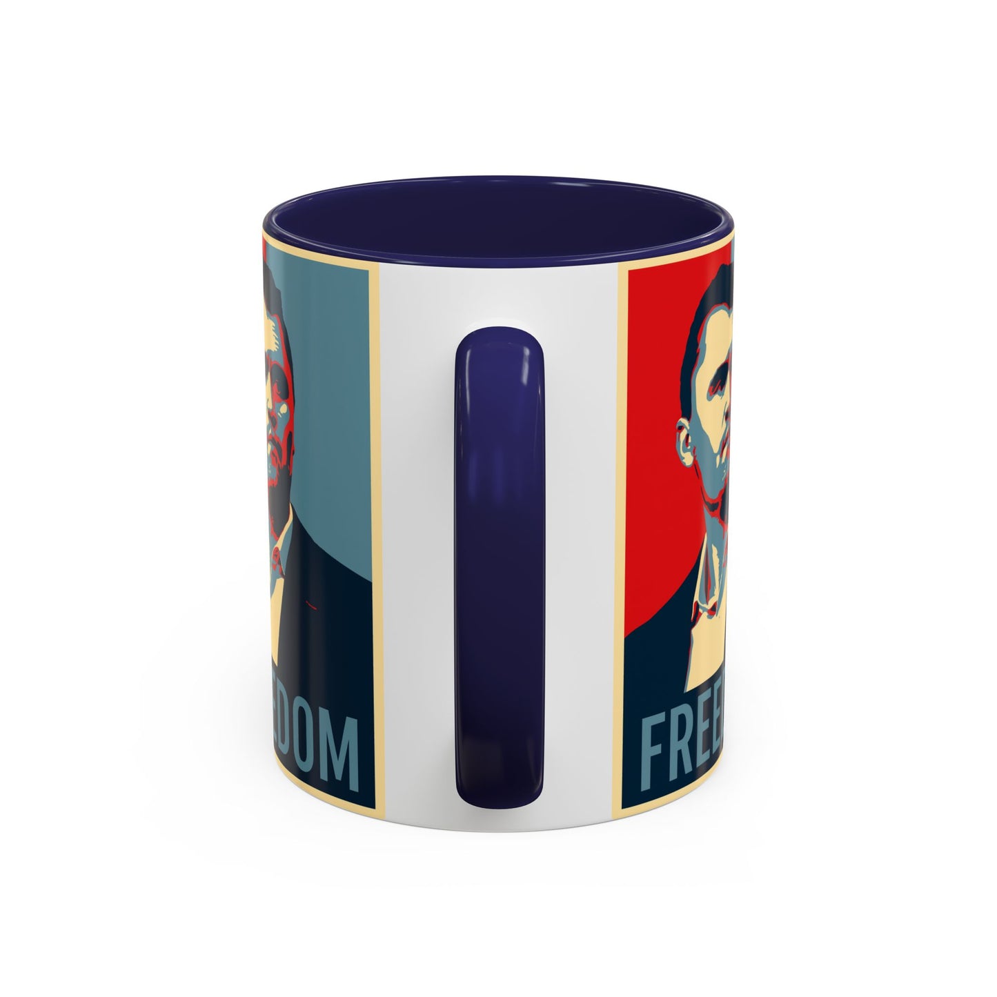 Charlie Kirk Hope Freedom Mug