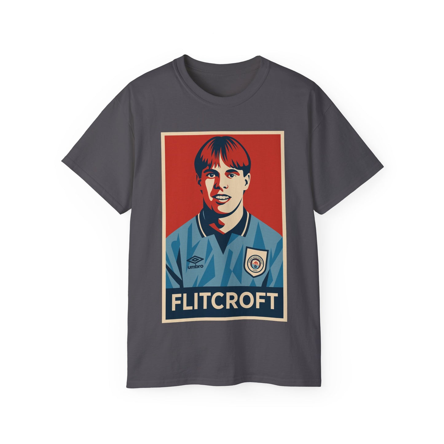 Gary Flitcroft Hope Poster - Manchester City